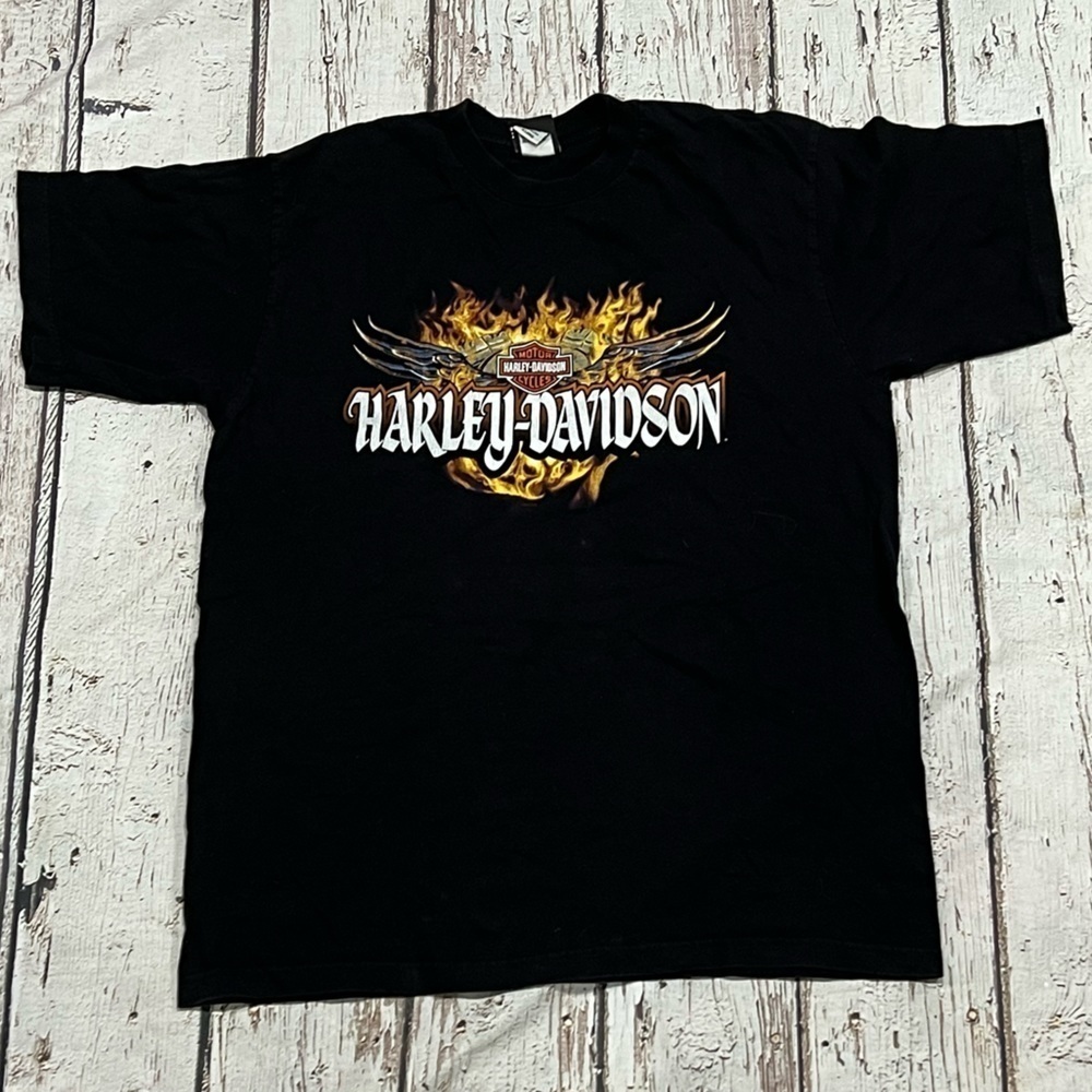 Harley-Davidson Motorcycles Mississippi Tee Top Crewneck Shirt